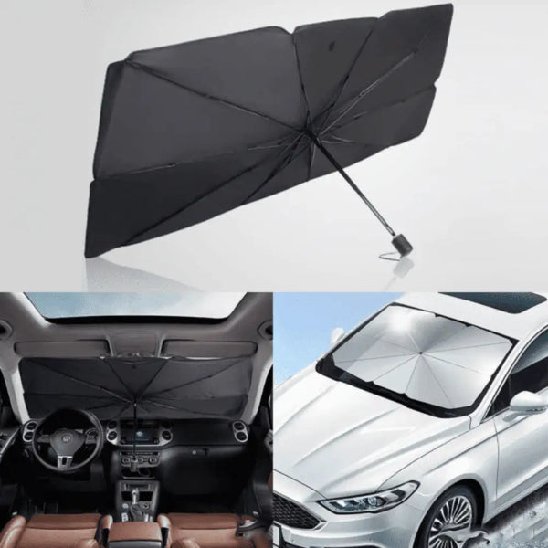 Pare-Soleil forme Parapluie Pliable pour Pare-Brise