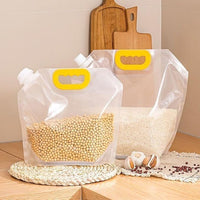 Pack de 05 Sacs hermétiques de rangement alimentaire 2.5 KG