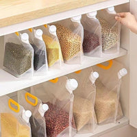 Pack de 05 Sacs hermétiques de rangement alimentaire 2.5 KG
