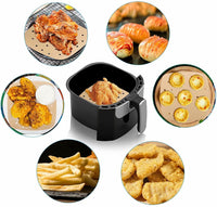 100 x Papiers de Cuisson Ronds pour Friteuse à Air de 16 cm