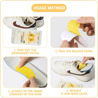 20 Patchs Désodorisants pour les Pieds et les Chaussures